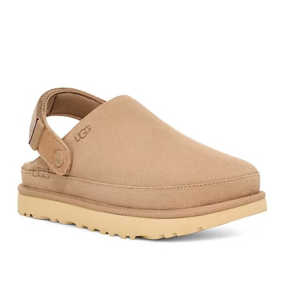 UGG Women's Goldenstar Slip On Slingback Clogs Color Sand - Picture 1 of 6